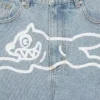 Running Dog-denimshorts