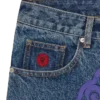 Running Dog-denimshorts