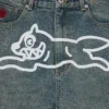 Running Dog-denimshorts