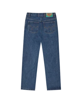 Running Dog-jeans med dobbel skål