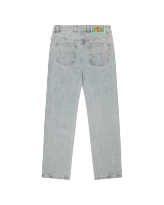 Running Dog-jeans med dobbel skål