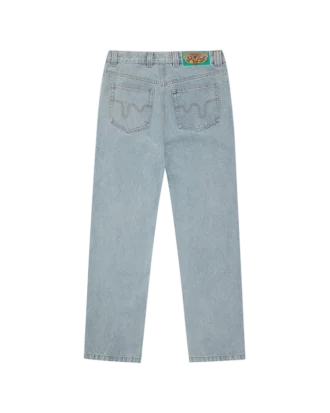 Running Dog-jeans med dobbel skål