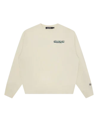 Souvenir-oversized genser med rund hals