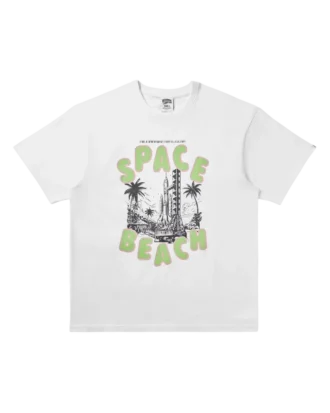 Space Beach-T-skjorte