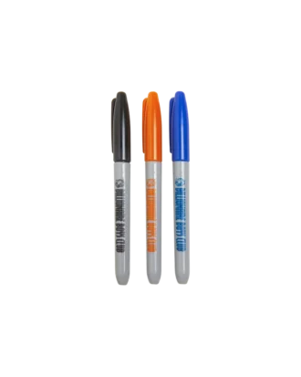 Straight Logo Sharpie 3-pak