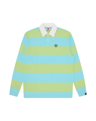 Stripe ls pique-skjorte