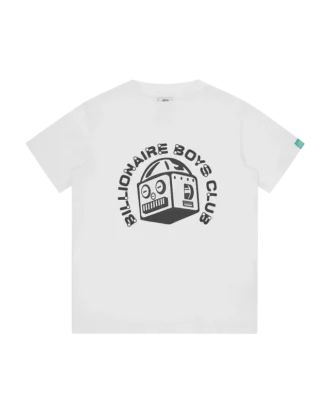 T-skjorte med robotlogo for barn