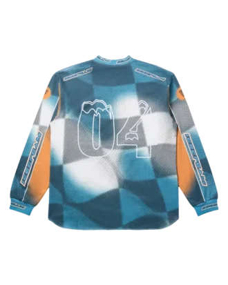 Usa jersey langermet t-skjorte