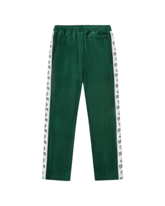 Velour-treningsbukser med teipet Small Arch Logo