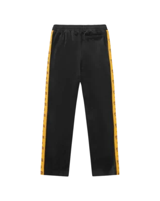 Velour-treningsbukser med teipet Small Arch Logo