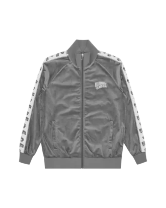 Velour-treningsjakke med liten Arch Logo