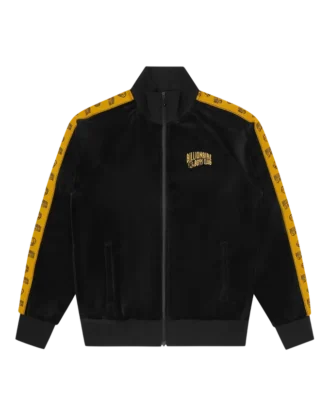 Velour-treningsjakke med liten Arch Logo