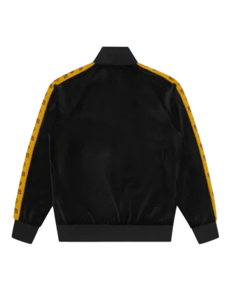 Velour-treningsjakke med liten Arch Logo